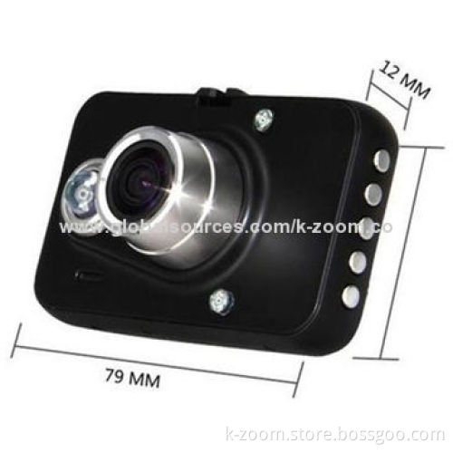 Car data recorder, 2.7 inches, 16:9, motion detection function
